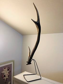 鹿の角とアイアンで作り上げた最強の釣竿置き、最高に超かっこいいディスプレイ Amazon | 鹿の角とアイアンで作り上げた最強の釣竿置き 最高に超